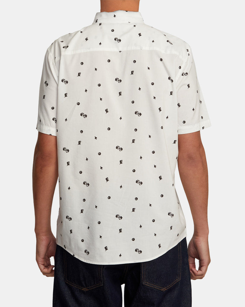 Degenerate Short Sleeve Shirt - Vanilla