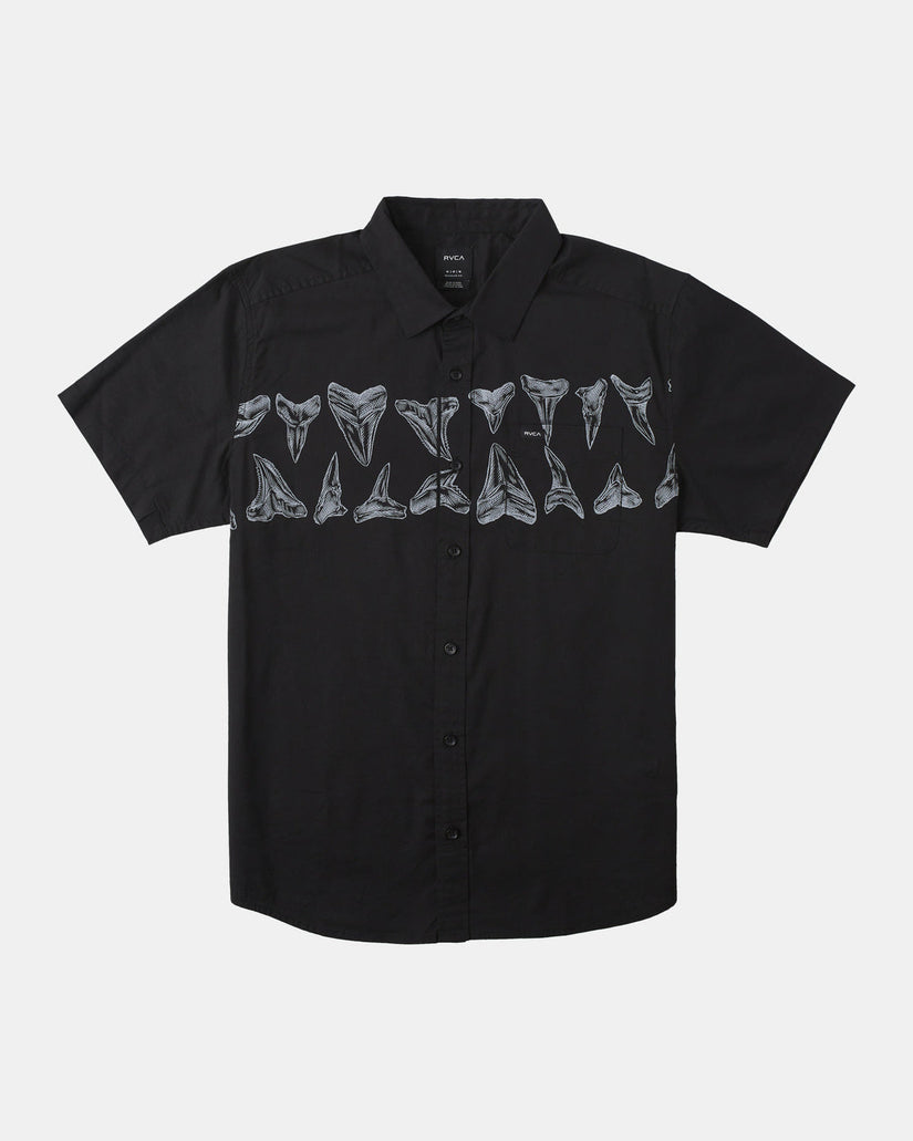 Hawaii Horton Short Sleeve Shirt - Black