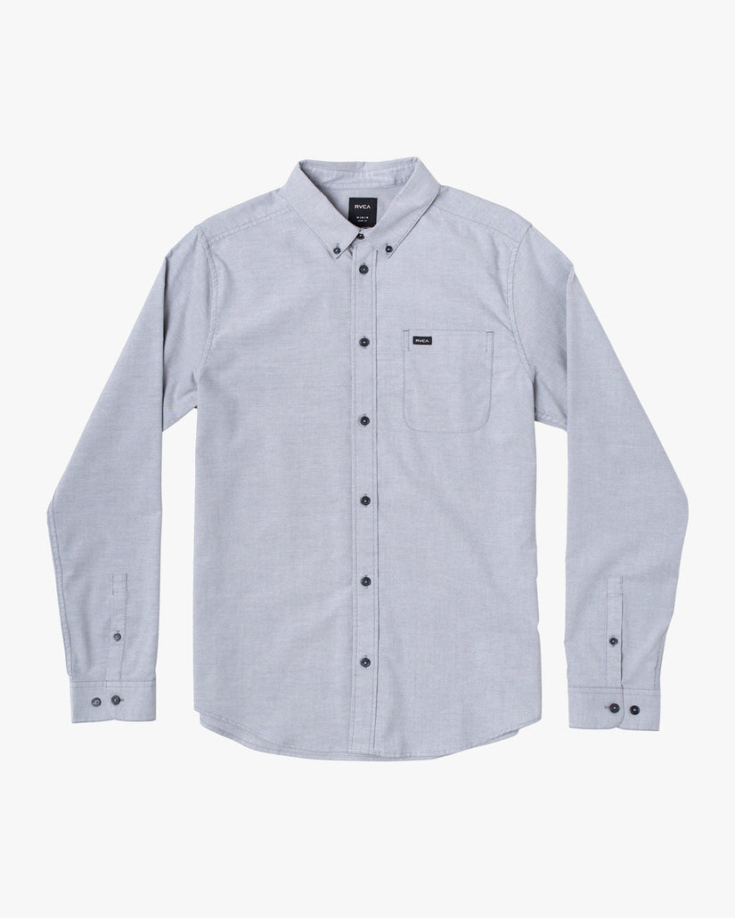 Thatll Do Stretch Long Sleeve Shirt - Pavement