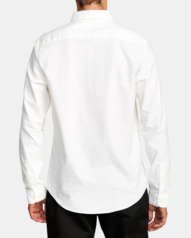 Thatll Do Stretch Long Sleeve Shirt - White