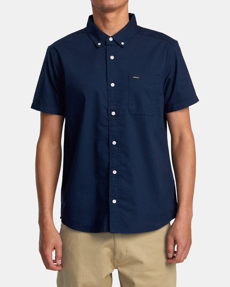 Thatll Do Stretch Short Sleeve Shirt - Navy Marine