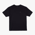 Solo Label Pigment Dye Tee - Black