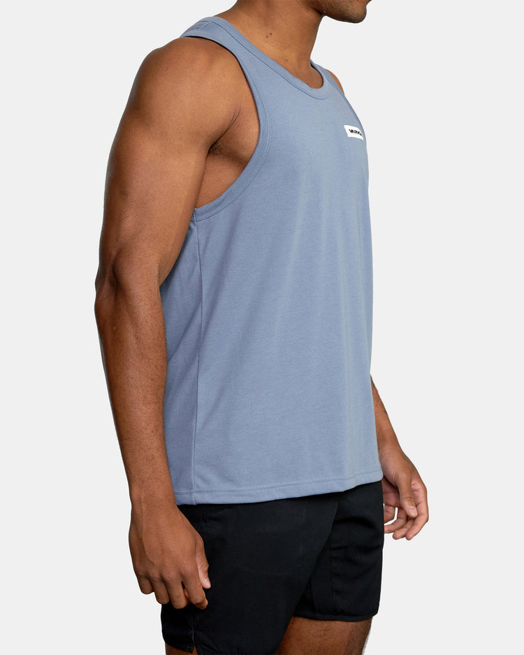 Icon Tank Top - Blue Slate