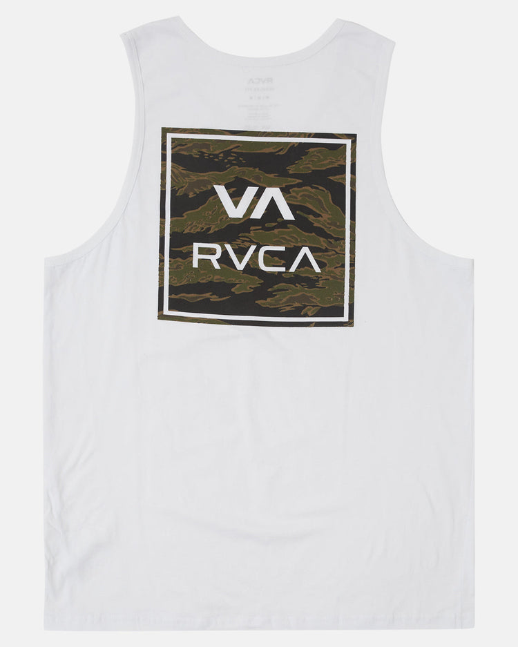 VA All The Way Fill Tank Top - White