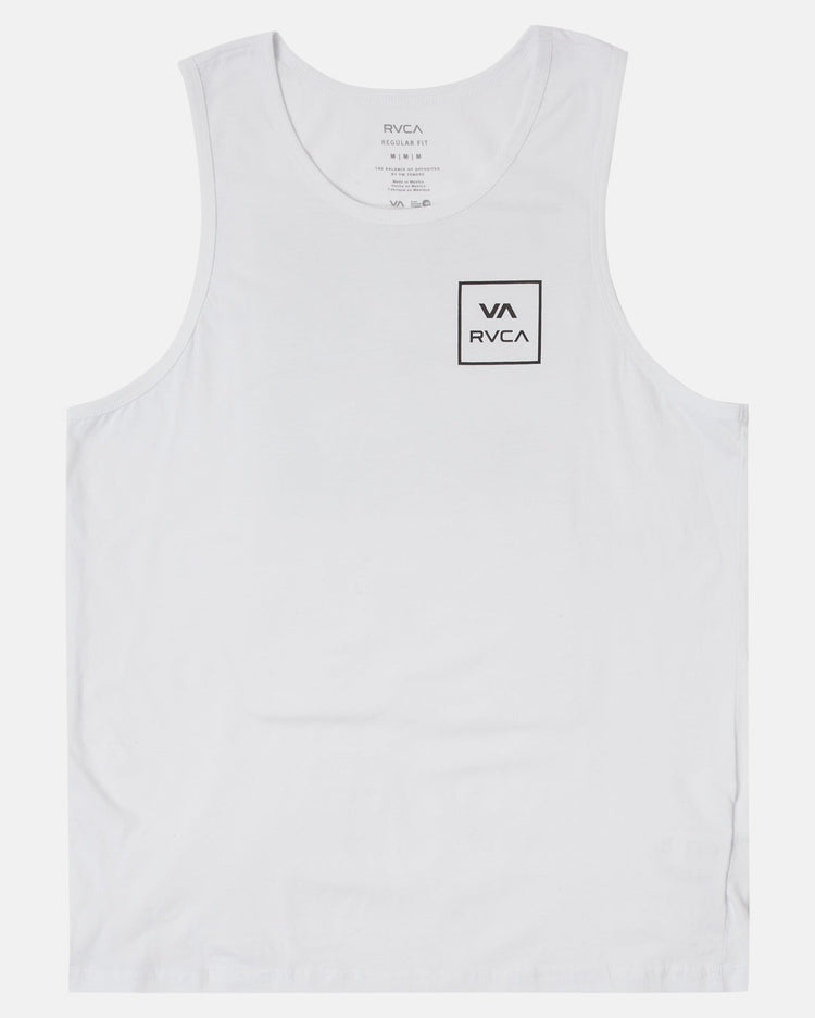 VA All The Way Fill Tank Top - White