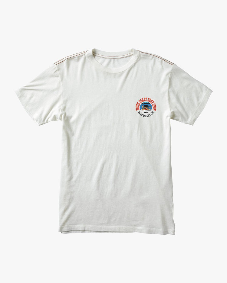 Scss Pipeline Short Sleeve T-Shirt - Antique White