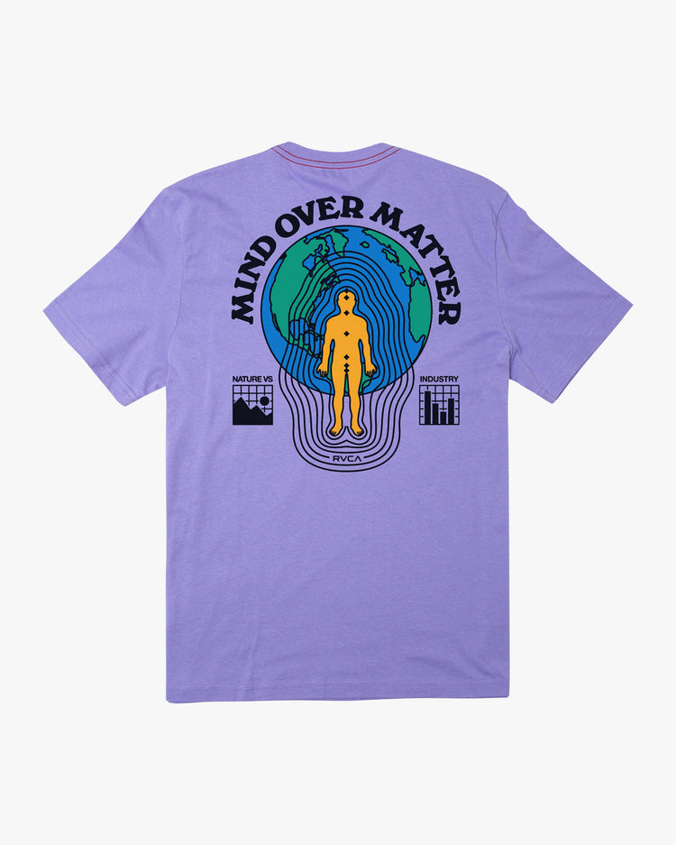 Over Matter Tee - Astra Purple