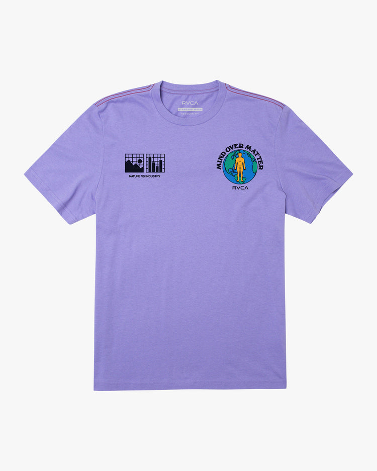 Over Matter Tee - Astra Purple