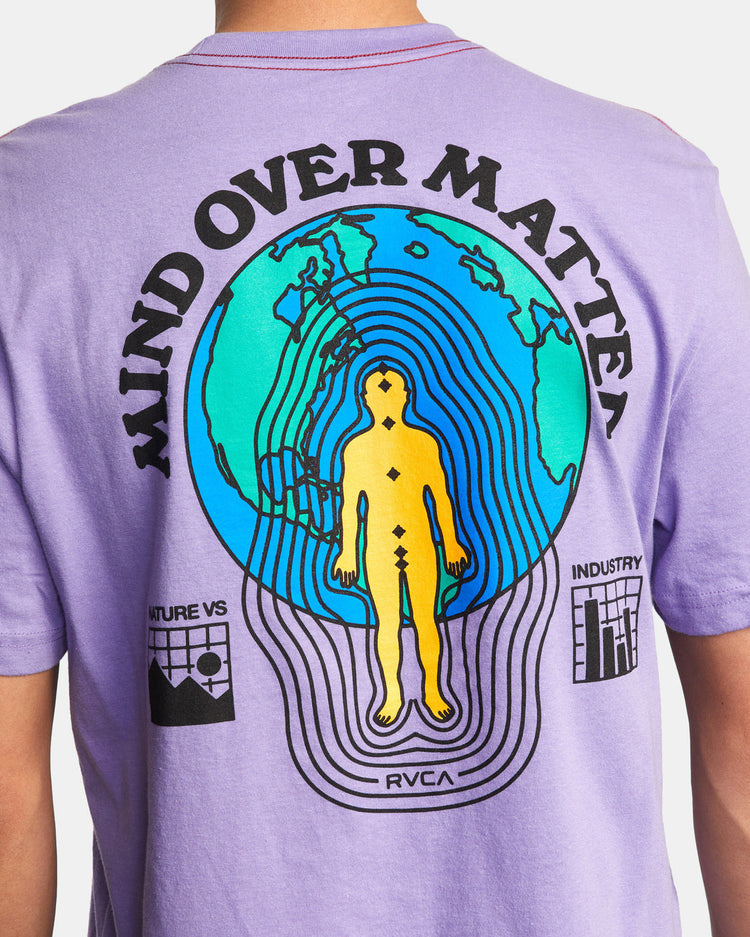 Over Matter Tee - Astra Purple