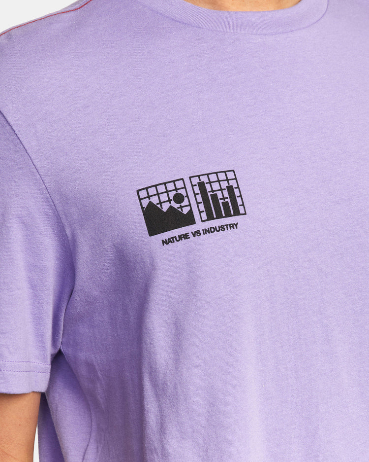 Over Matter Tee - Astra Purple