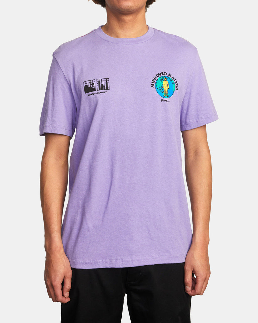 Over Matter Tee - Astra Purple