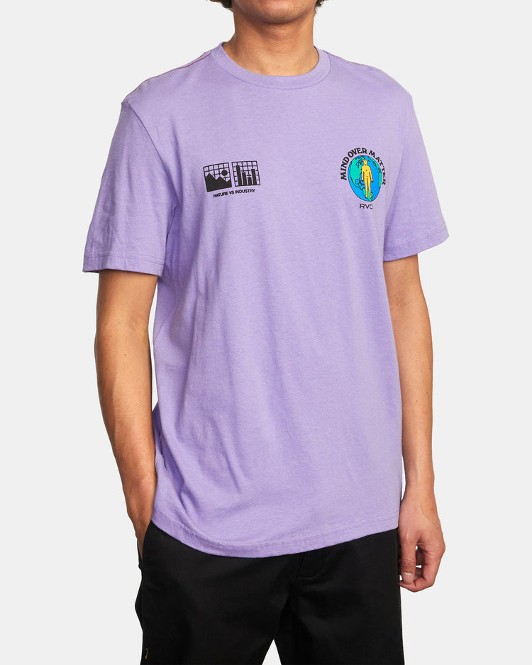 Over Matter Tee - Astra Purple