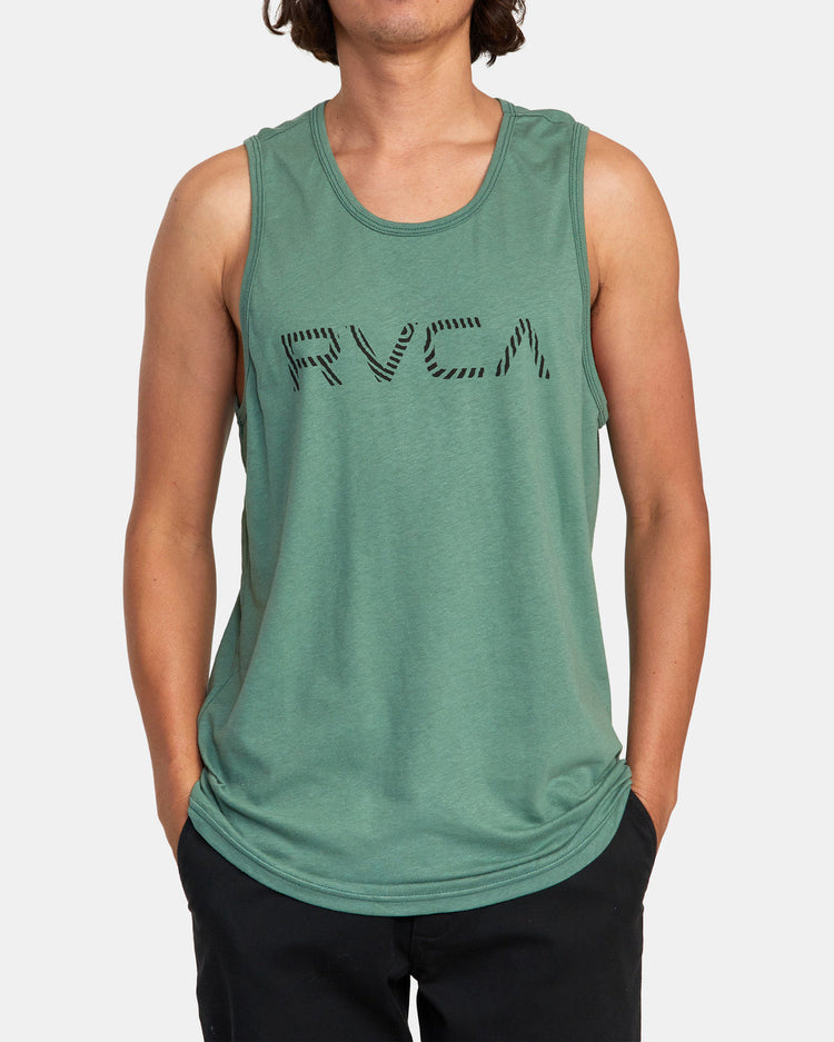 Radar Tank Top - Spinach