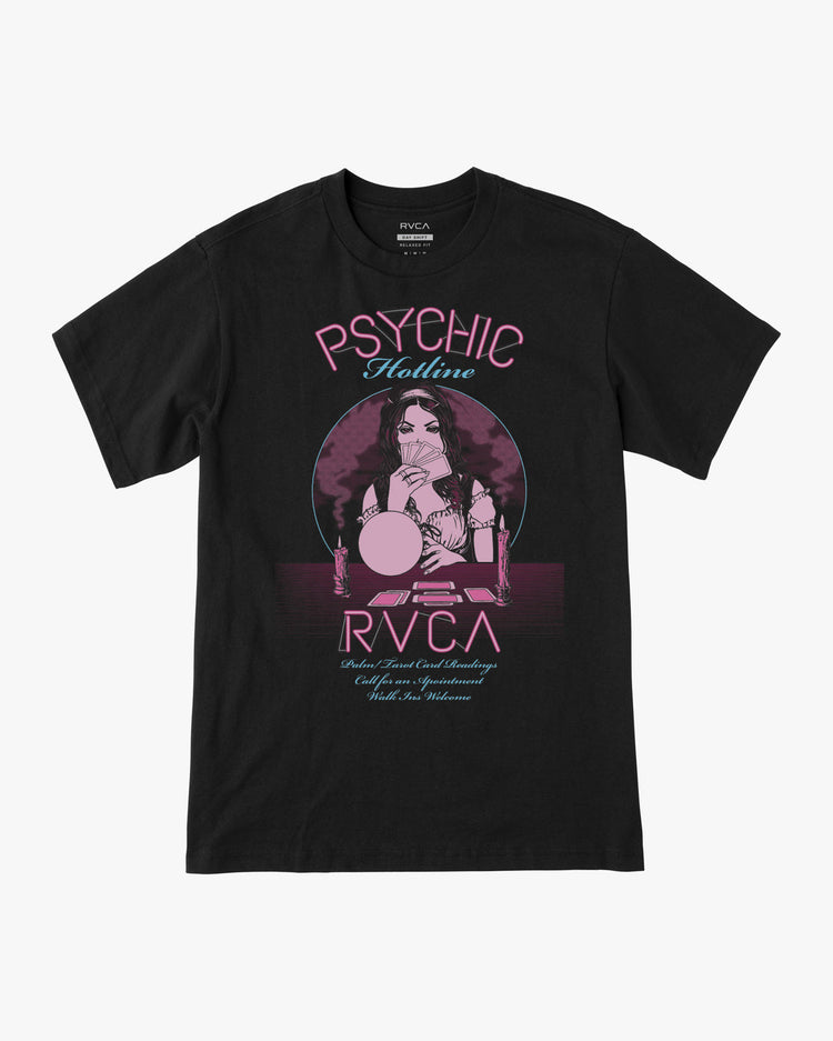 Psychic Hotline Tee - Black