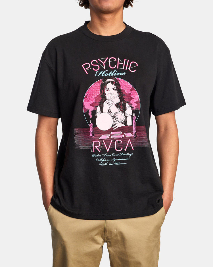 Psychic Hotline Tee - Black