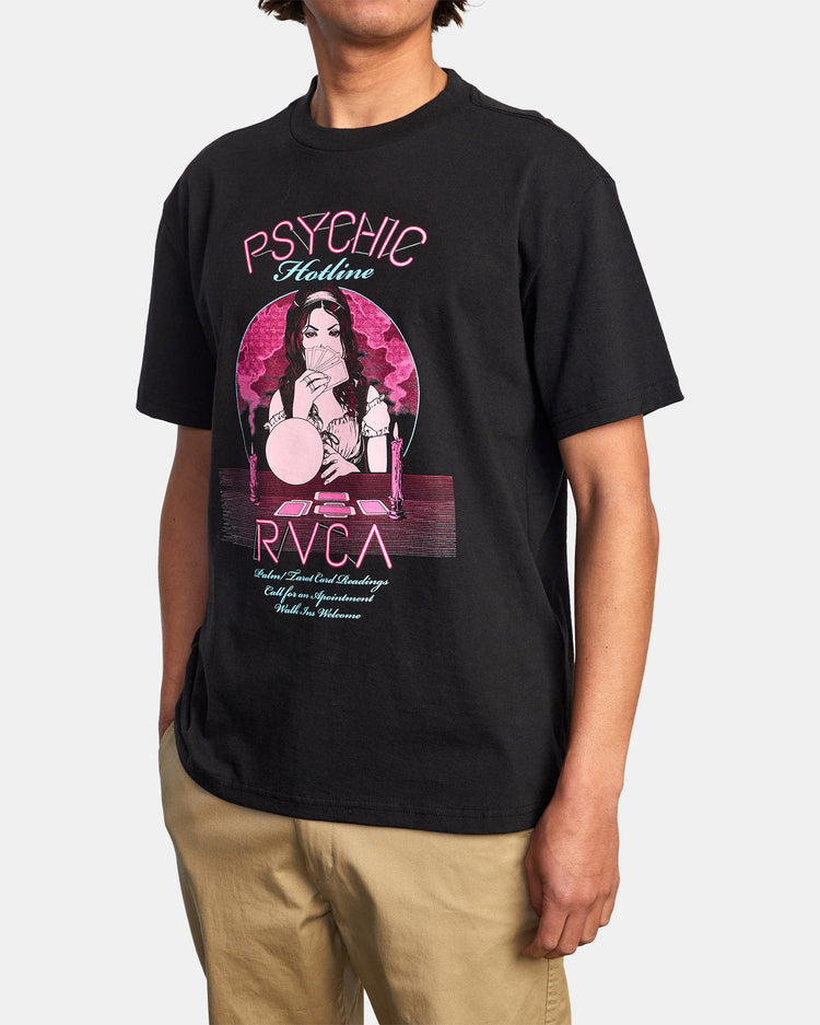 Psychic Hotline Tee - Black