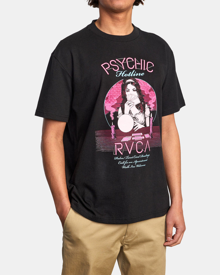 Psychic Hotline Tee - Black