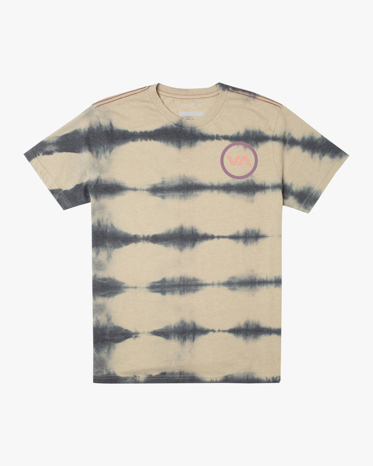 VA Mod Tie-Dye Tee - Black/Tan Tie Dye