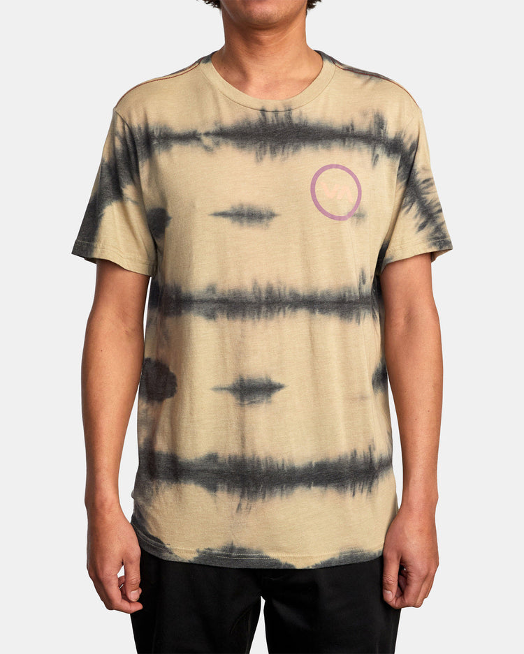 VA Mod Tie-Dye Tee - Black/Tan Tie Dye