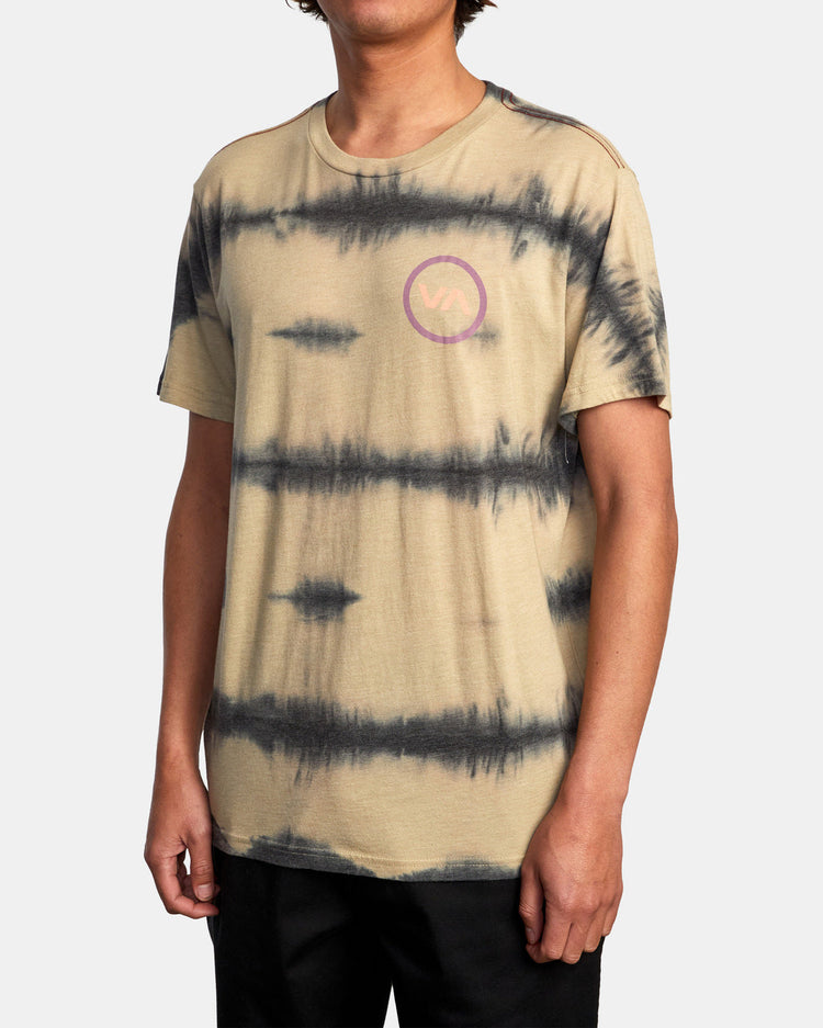 VA Mod Tie-Dye Tee - Black/Tan Tie Dye