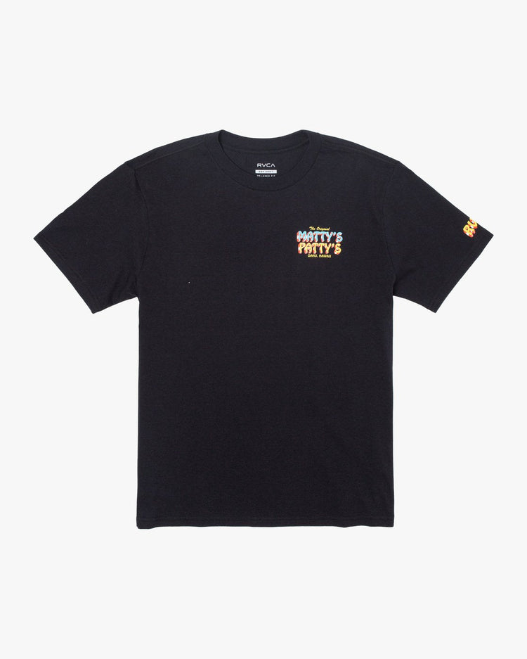 Mattys Pattys North Shore Short Sleeve Tee - Black