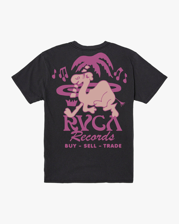 RVCA Records Tee - Black