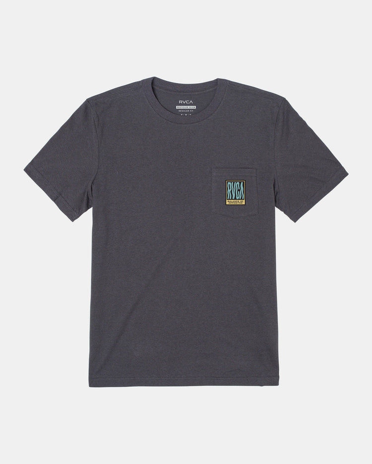 Reactor Slub Pocket Tee - Pirate Black