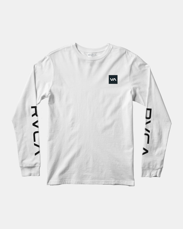 RVCA 2X Long Sleeve Tee - White