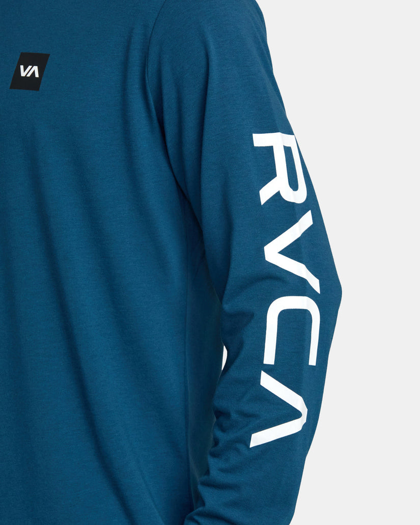 RVCA 2X Long Sleeve Tee - Marine