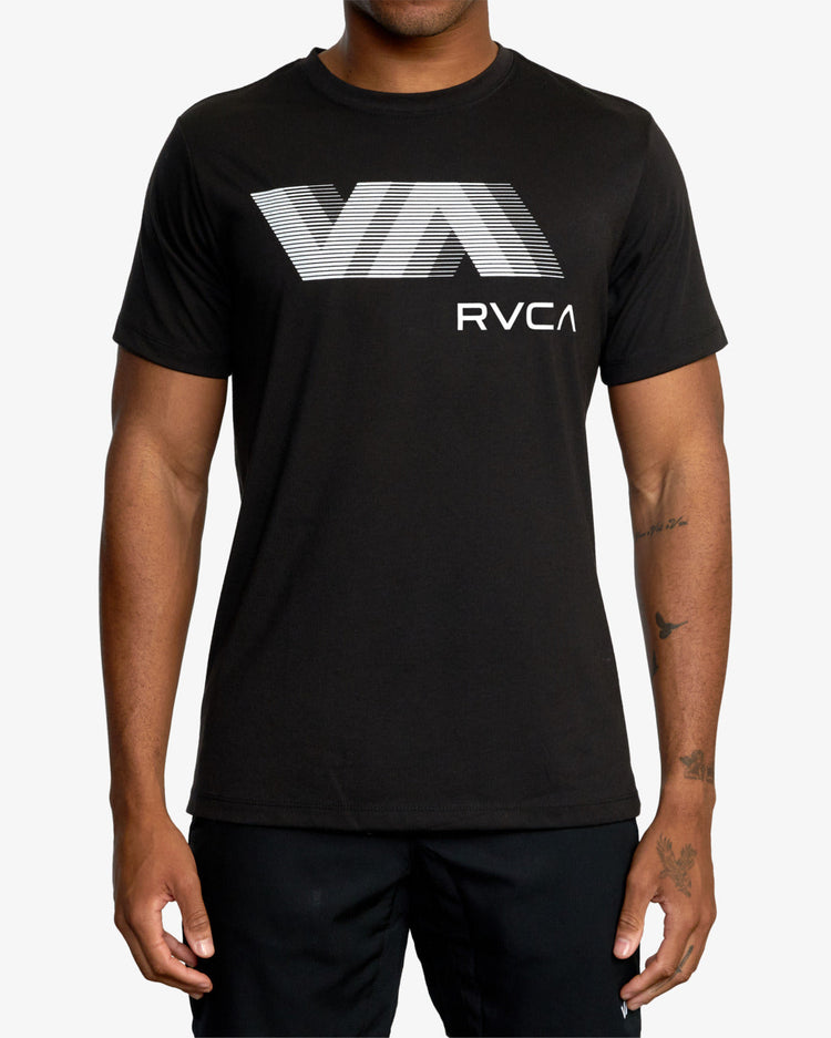 VA RVCA Blur Tee - Black