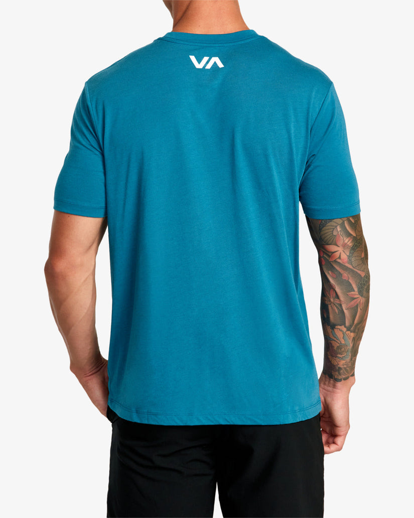 VA RVCA Blur Tee - Teal