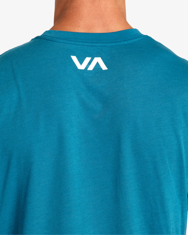 VA RVCA Blur Tee - Teal