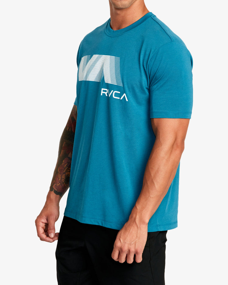 VA RVCA Blur Tee - Teal