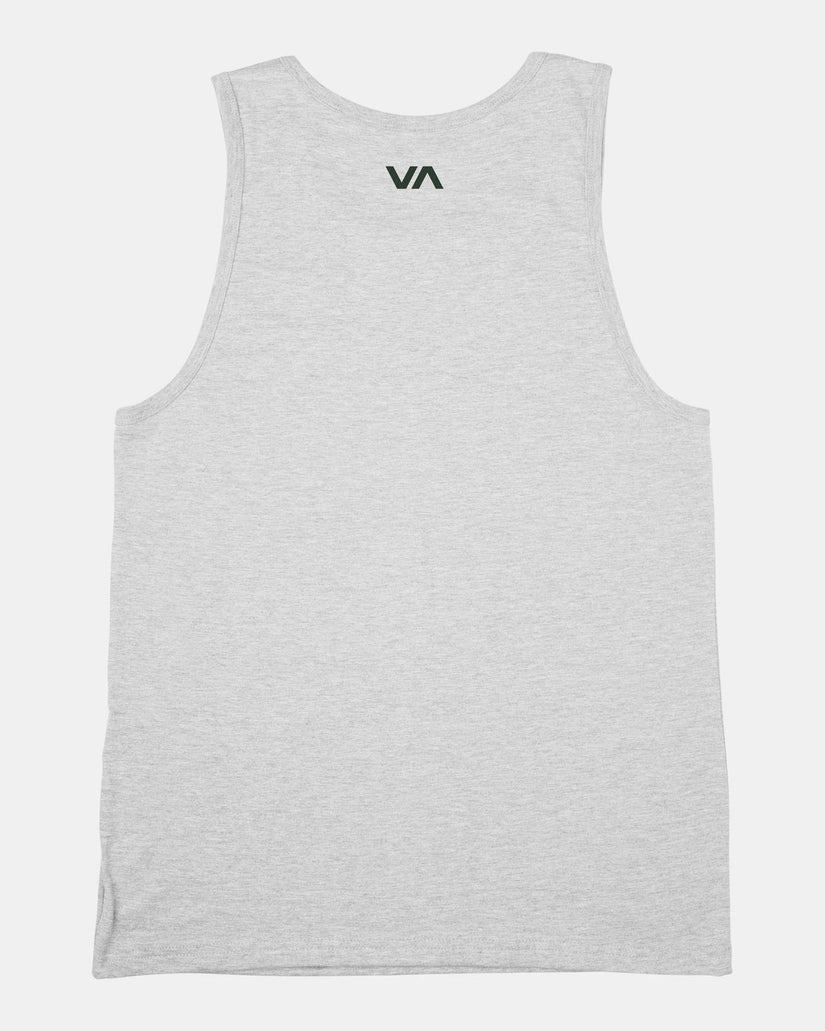 VA RVCA Blur Tank Top - Athletic Heather