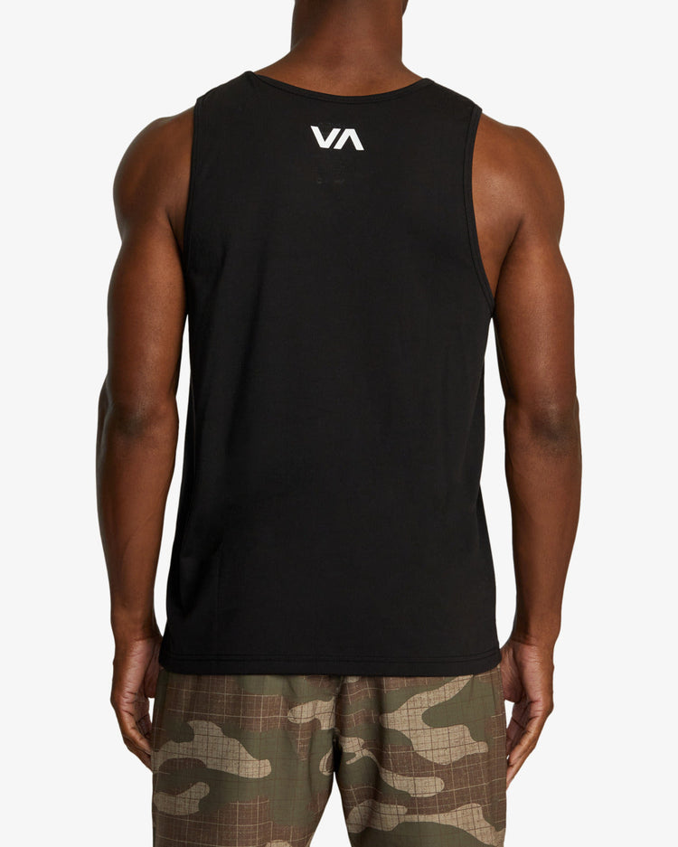 VA RVCA Blur Tank Top - Black