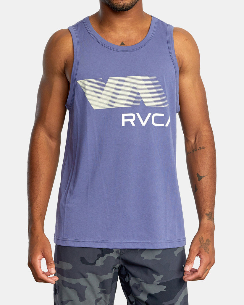 VA RVCA Blur Tank Top - Imperial