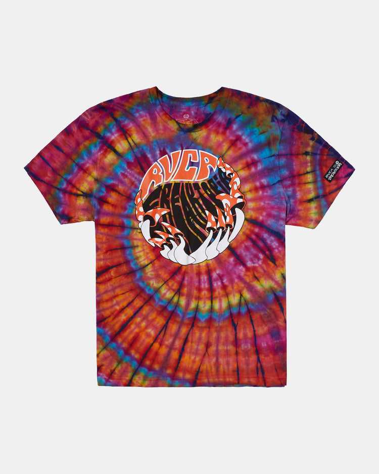 Freaktopia Mushroom Tee - Tie Dye