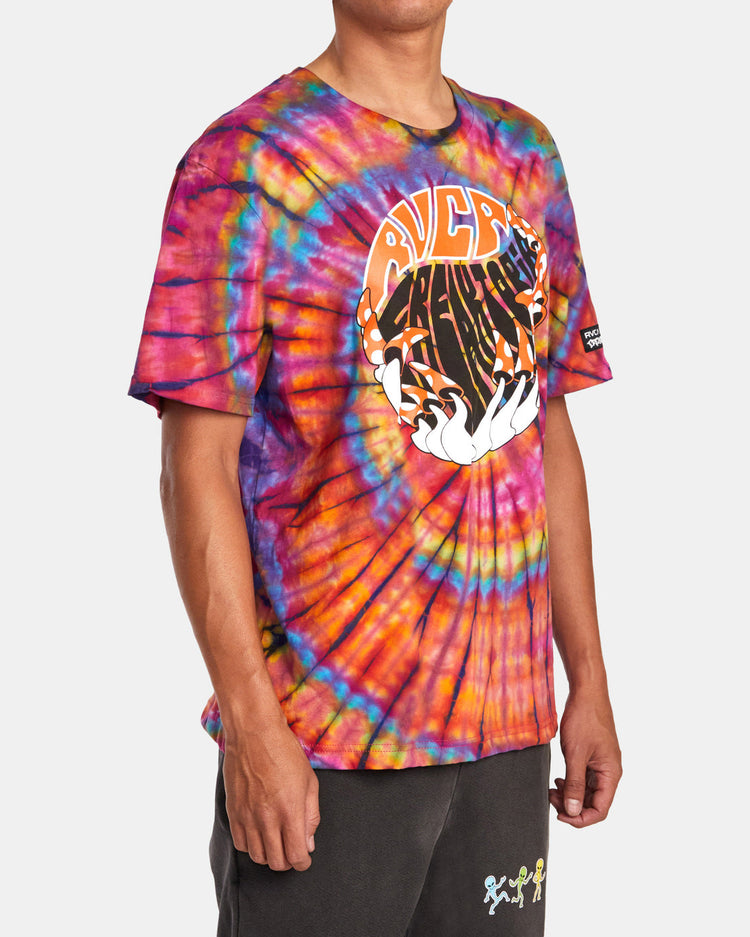 Freaktopia Mushroom Tee - Tie Dye