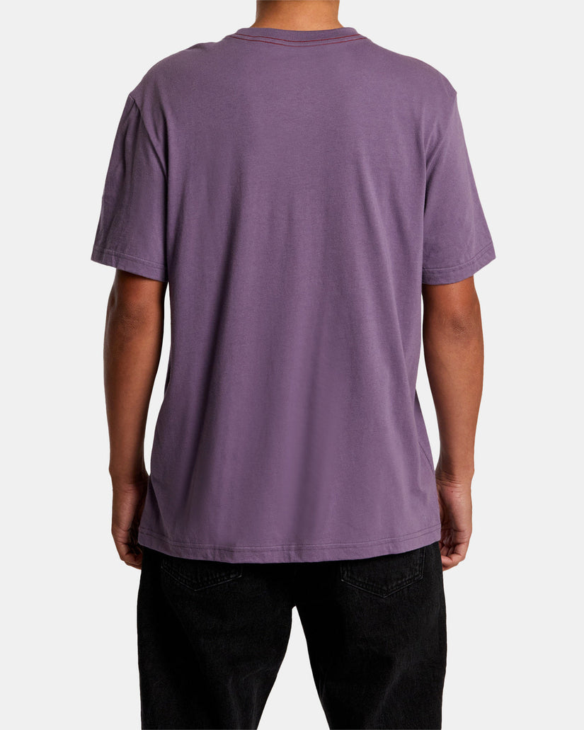 Small RVCA Tee - Dusty Grape