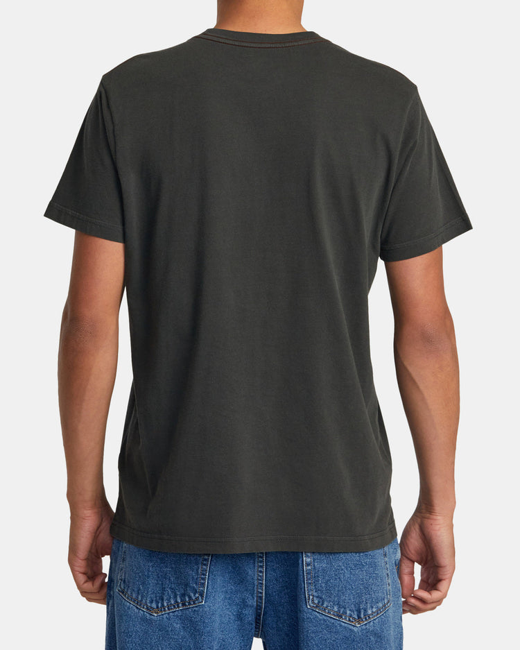 Screamin RVCA Tee - Pirate Black