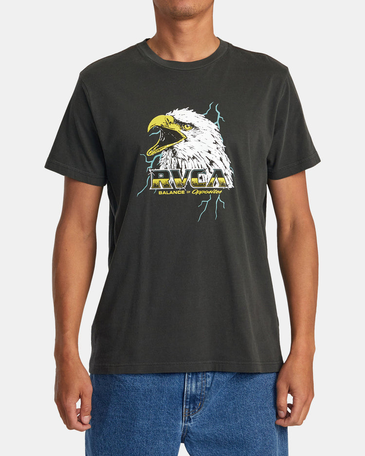 Screamin RVCA Tee - Pirate Black