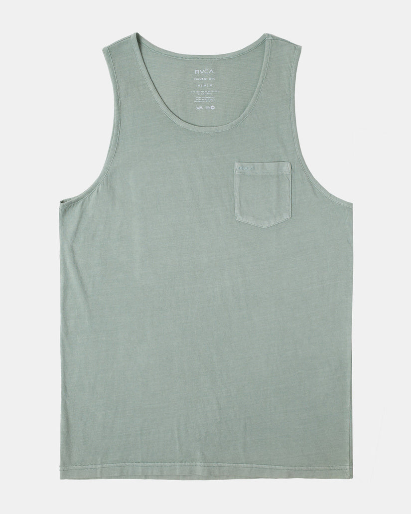 PTC Pigment Tank T-Shirt - Green Haze