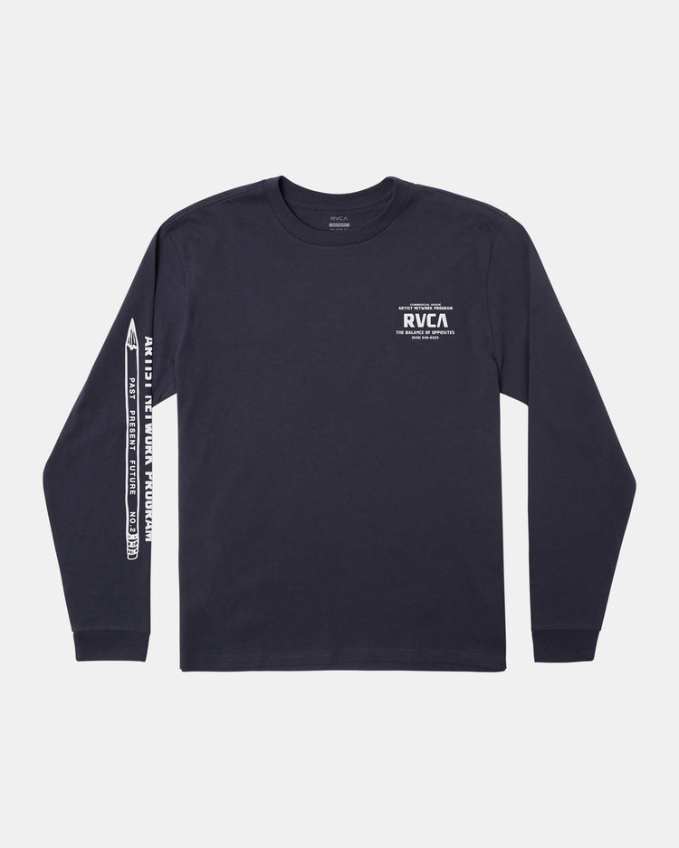 Commercial Grade Long Sleeve T-Shirt - Garage Blue