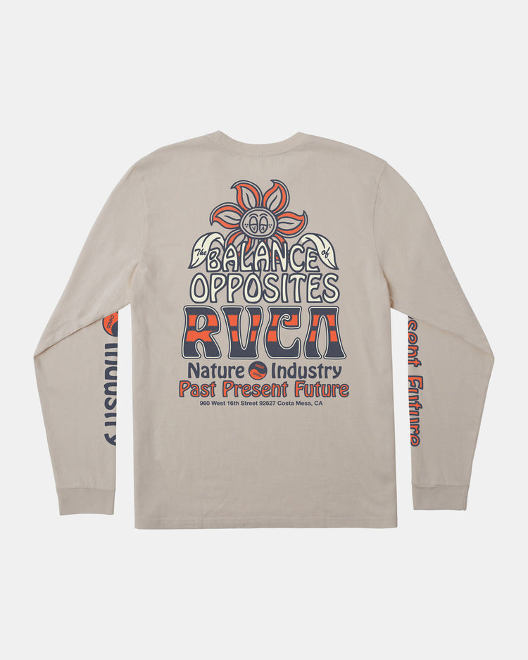 Positive Growth Long Sleeve T-Shirt - Vanilla