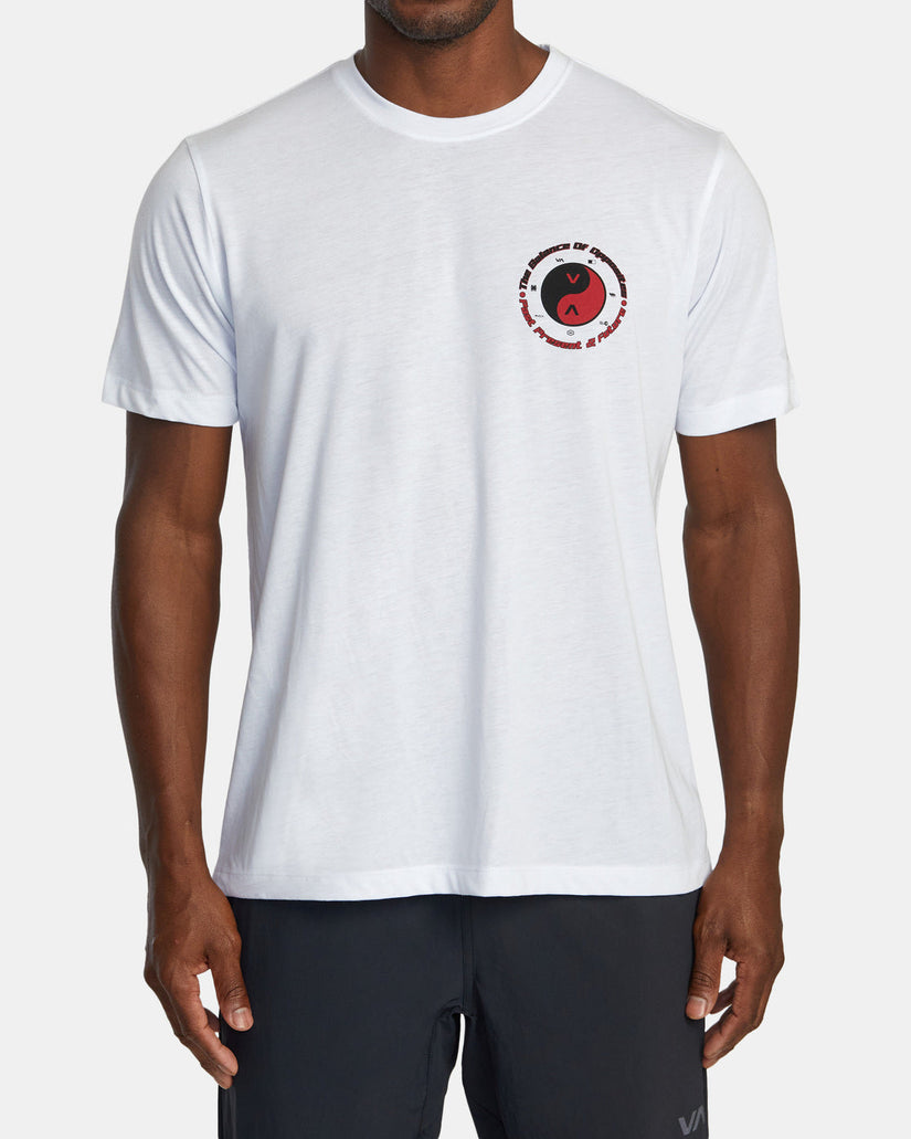 Circle Of Balance T-Shirt - White