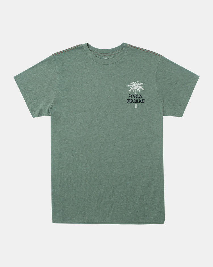 Barbed Palm T-Shirt - Jade