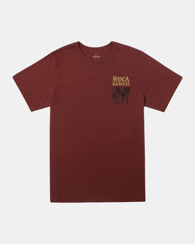 Aloha Fence T-Shirt - Red Earth