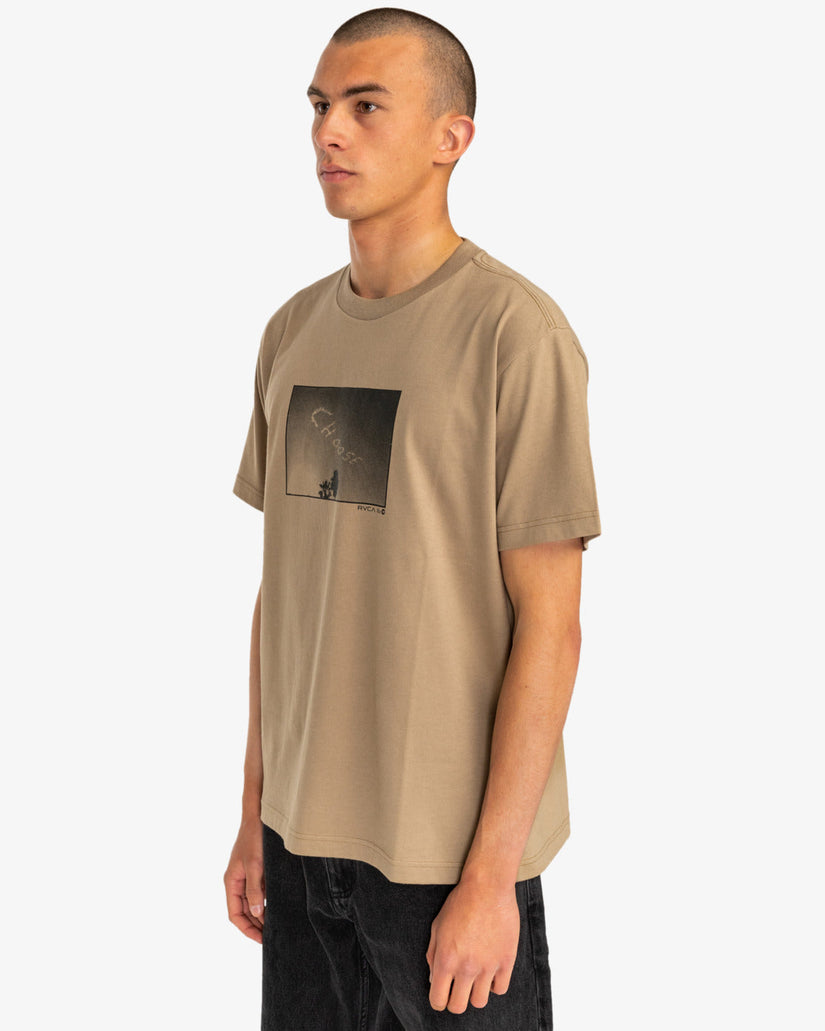 Choose Short Sleeve T-Shirt - Khaki