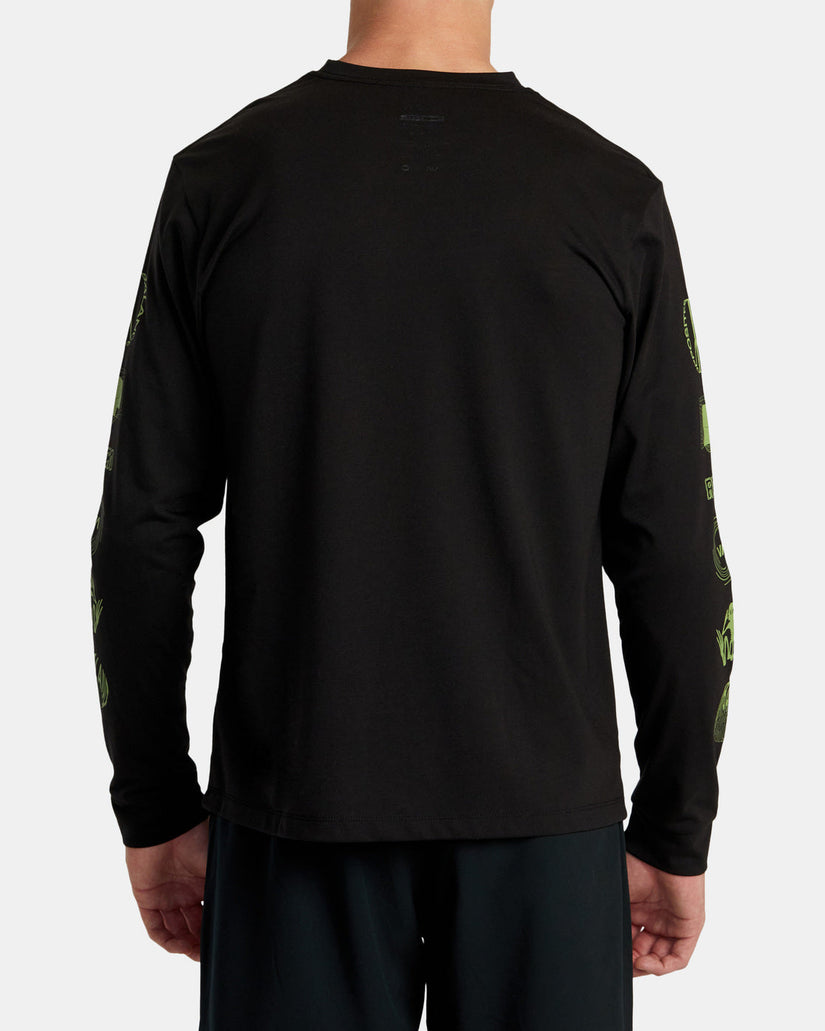 Relic Stack Long Sleeve T-Shirt - Black