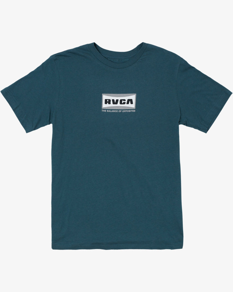 Wide Angle Short Sleeve T-Shirt - Duck Blue